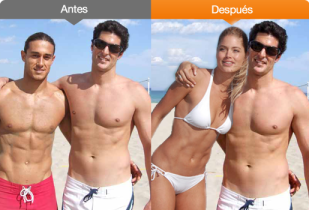 Fotomontaje con otras personas