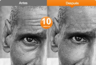 Quitar arrugas del rostro